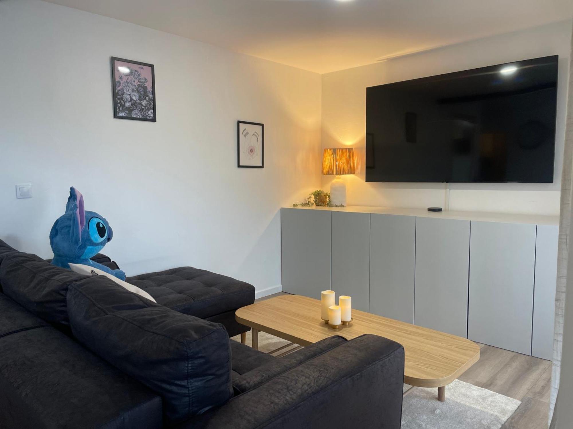 Appart Balcon Clim 10 Mins Disneyland 2Chb Quartierchic Диснейленд Париж Экстерьер фото