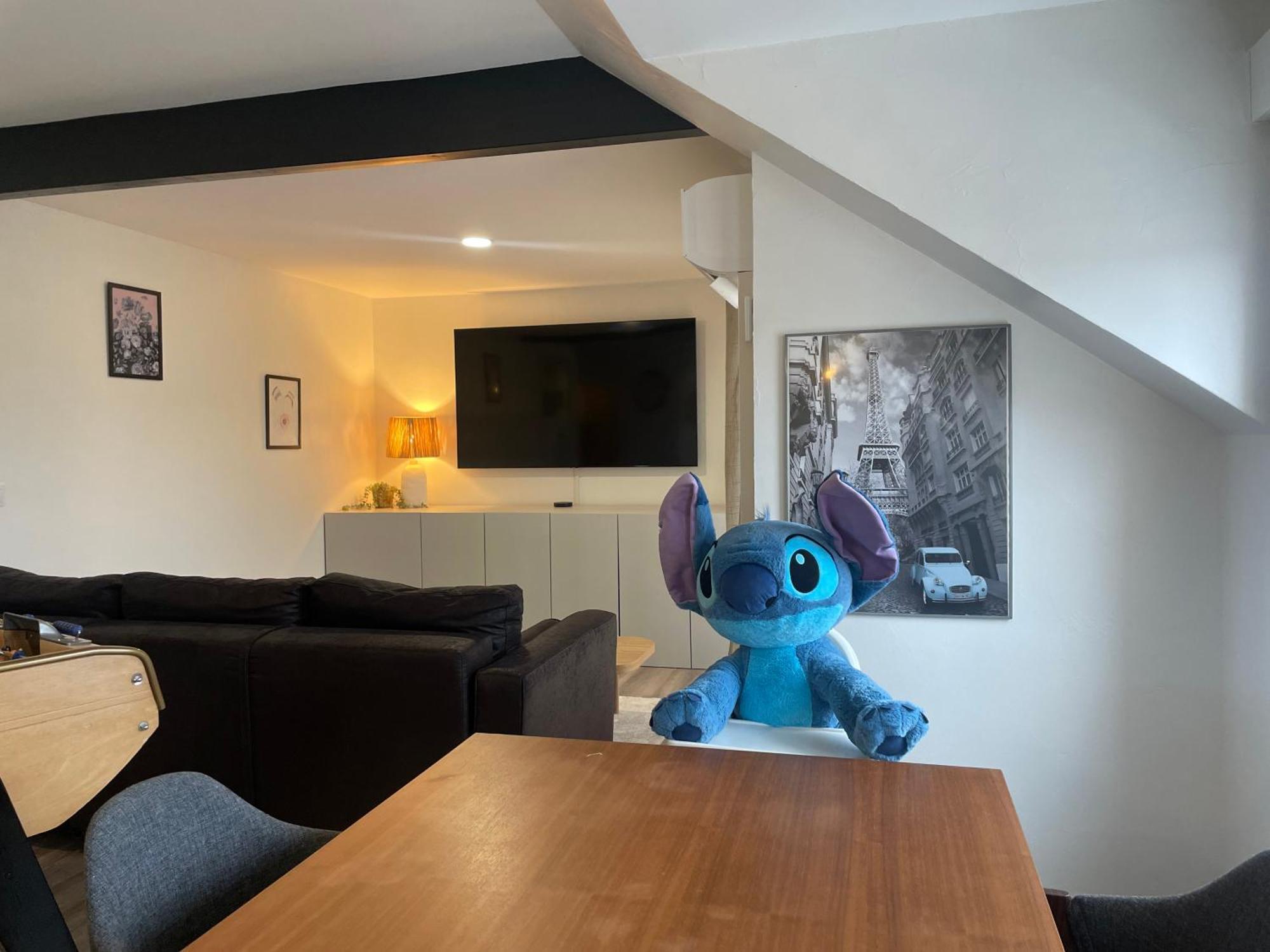 Appart Balcon Clim 10 Mins Disneyland 2Chb Quartierchic Диснейленд Париж Экстерьер фото